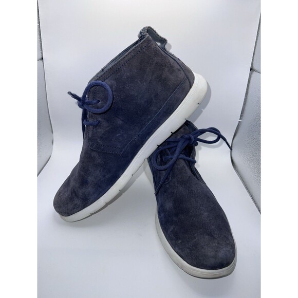 Ugg Australia Freamon chukka sneakers Mens Size 9 Blue Suede shoes 1007645 - Picture 10 of 10